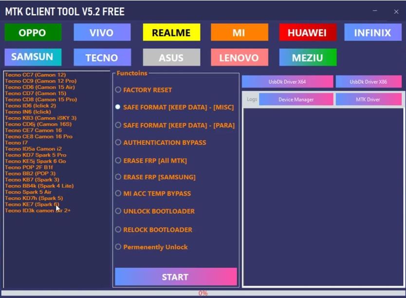 mtk client tool