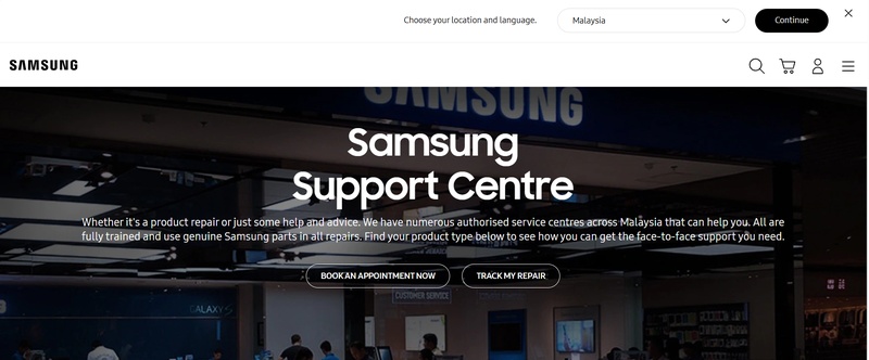 Contact Samsung Support with Device Information