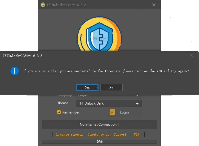 Disconnect Vpn and Check Proxy Settings