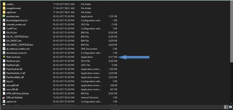Download Firmware and Launch Flash Tool