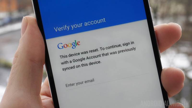 Factory Reset to Frp Screen