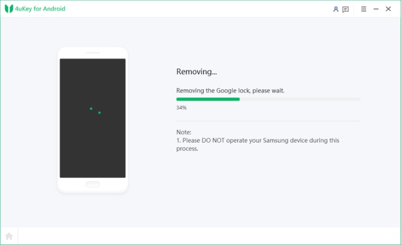 Follow Prompts to Remove Frp Lock