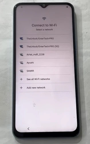 Frp Verification Wi Fi Return