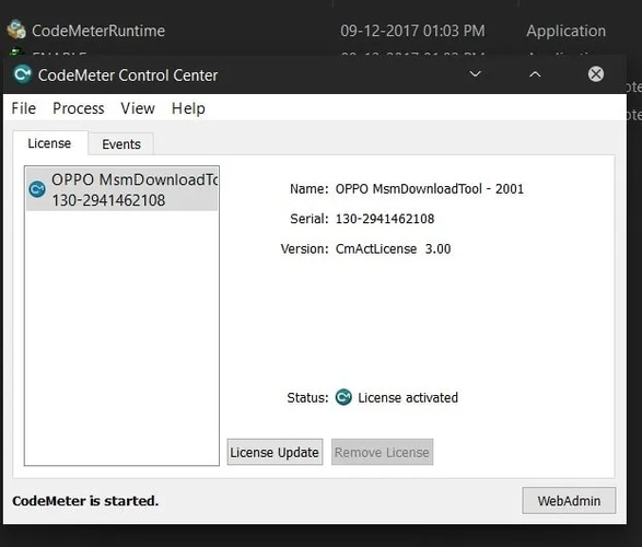 Import and Activate Oppo License File 3