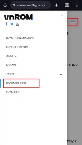 Locate and Download Frp_bypass Apk