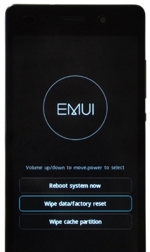 Reset Device Using Volume and Power Buttons