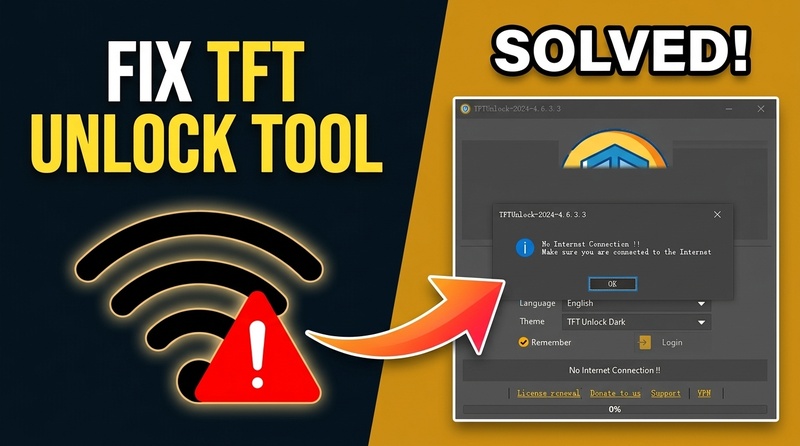 Six Methods Restore Tft Unlock Tool Connection