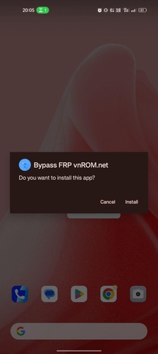 Tapping Apk to Install Via Android