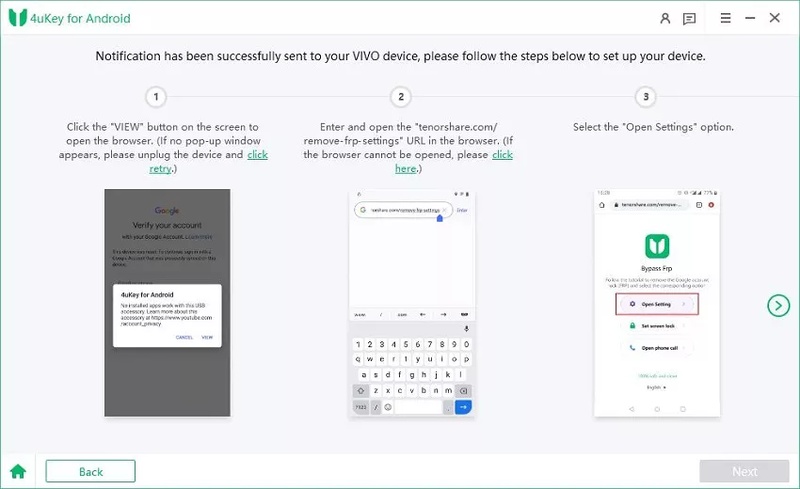 Wait for Phone Detection Instructions