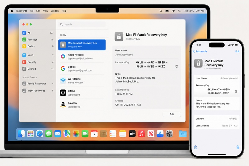 Check Filevault Recovery Key on Apple Device