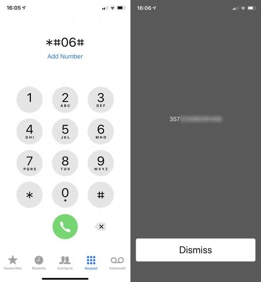 Dialing Code to Find Imei Number