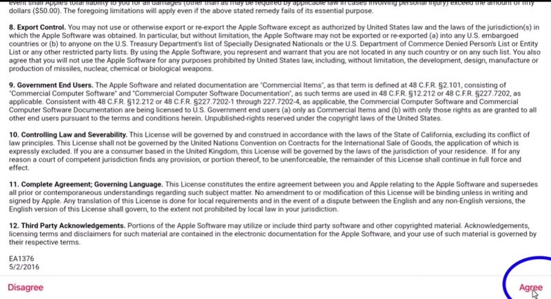 Apple Music herunterladen und akzeptieren