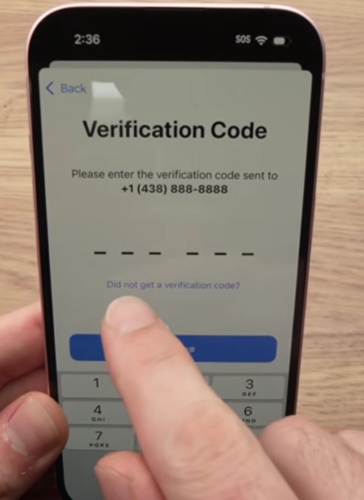 Verifizierung überspringen