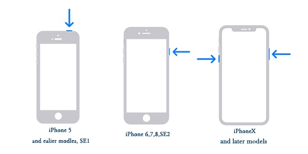 Hold Side Button Until Apple Logo