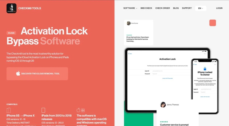 Icloud Unlock Tool Using Checkm8 Exploit