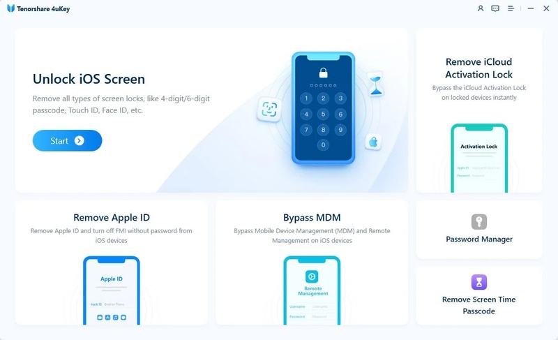 Installer et ouvrir 4uKey
