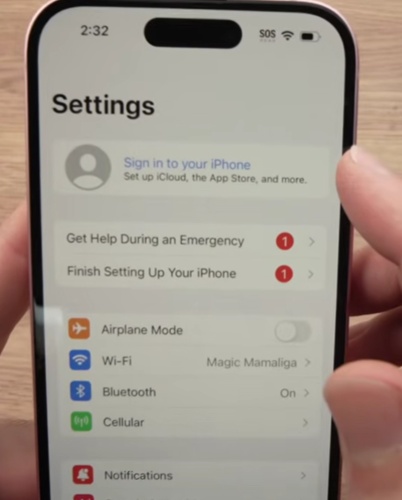 Apple ID Anmeldung auf iPhone