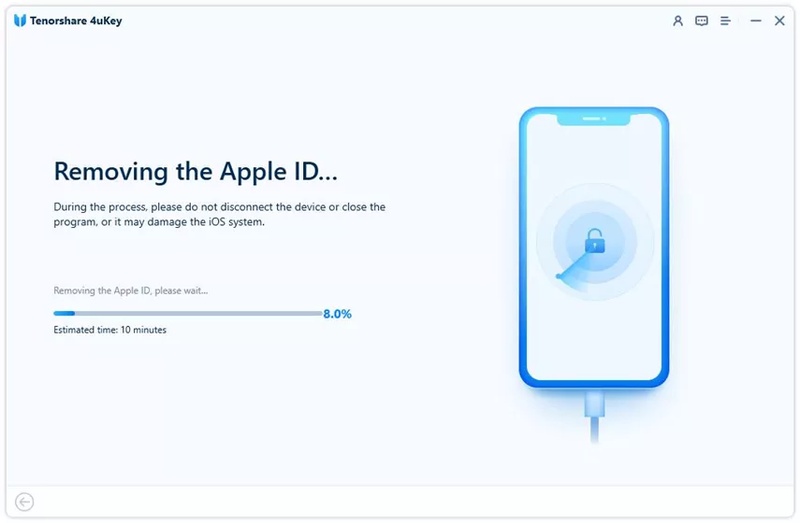 Apple ID entfernen Schritt 2