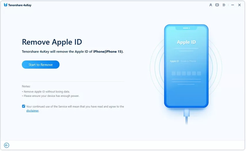 Removing Apple Account with Iphone Connected
