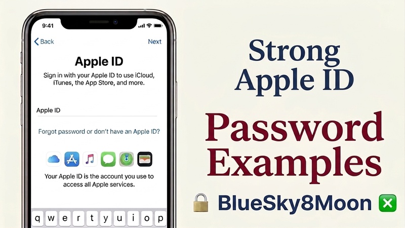 Simple Practical Apple Password Examples