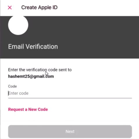 Apple Account per E Mail verifizieren