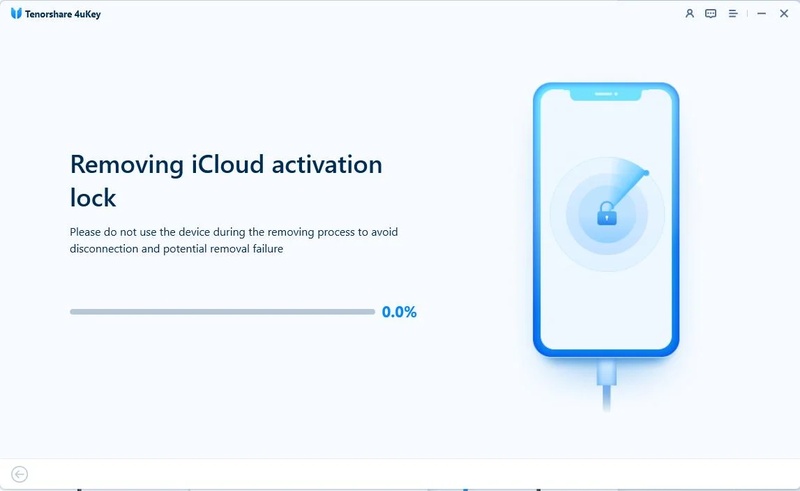 Wait for Icloud Unlock Completion