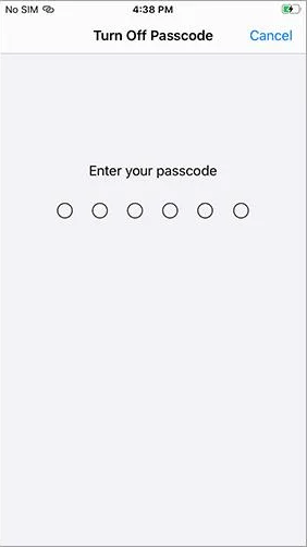 reenter the right password