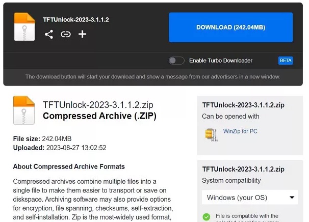 tft unlock tool free download

