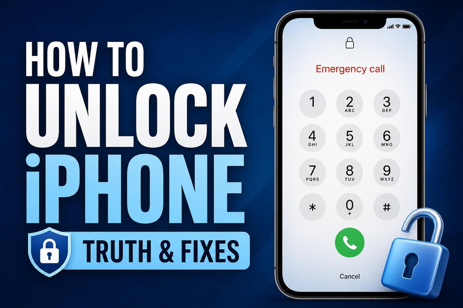 How to Unlock iPhone With Emergency Call Screen: Truth &amp; Fixes